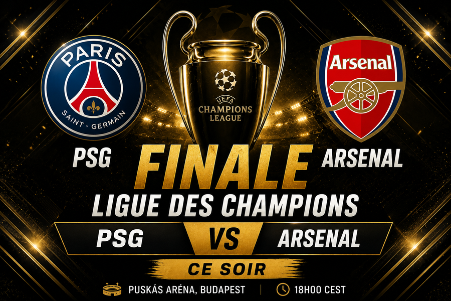 Finale Ligue des Champions 2026 : PSG – Arsenal, une affiche historique à Budapest
