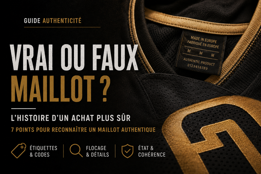 Comment reconnaître un vrai maillot de foot authentique ?