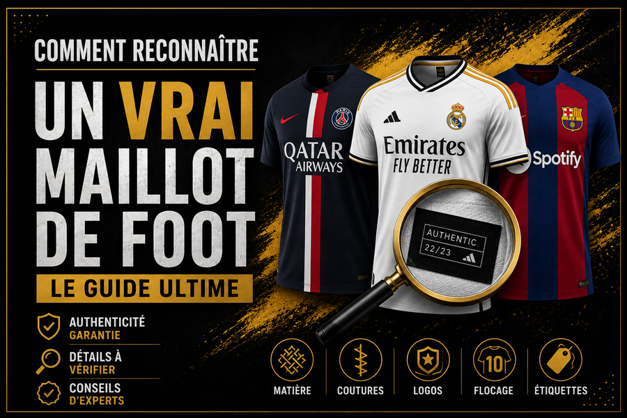 Comment reconnaître un vrai maillot de foot authentique 2.0 ?