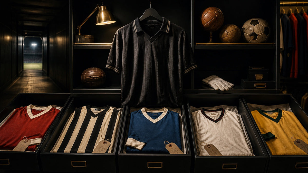Comment commencer une collection de maillots de foot ?
