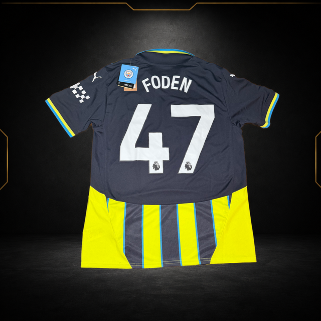 Manchester City Third 2024/25 Phil Foden #47 – — vue de dos