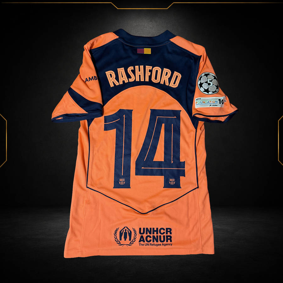 FC Barcelone Third 2025/26 Rashford #14 - (9,5/10) (XS)