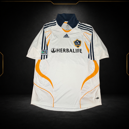 LA Galaxy Domicile 2007/08 David Beckham #23 – — vue de face