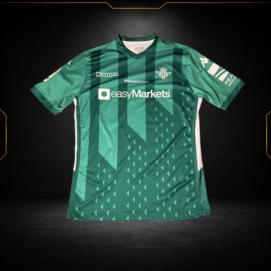 Real Betis Édition Spéciale Héroes Béticos 2019/20 A. Barragán #19 Signé - Préparé Match (9,5/10) (M)