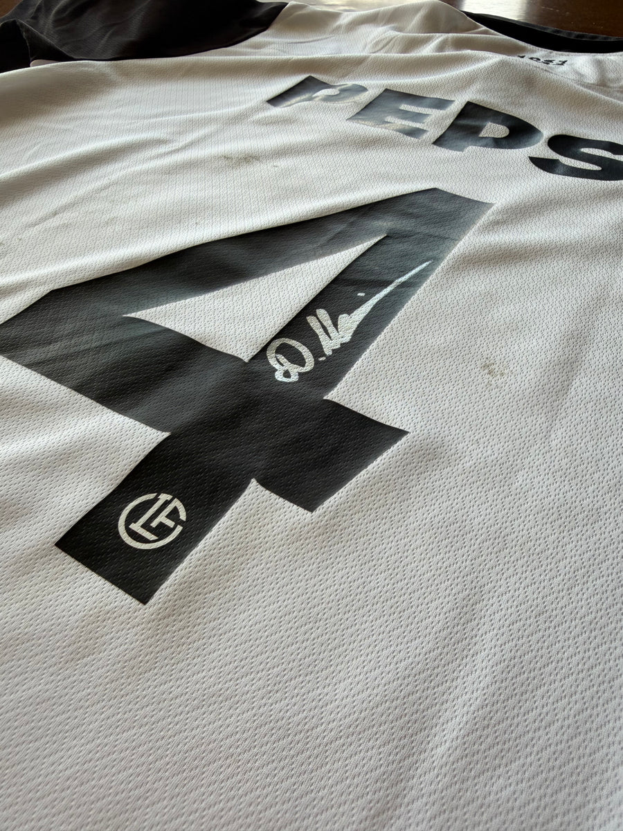 FC Lugano 2025/26 Extérieur – Kelvin #4 signé / porté