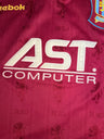 Aston Villa Domicile 1996/97 Milošević #9 - — sponsor AST Computer