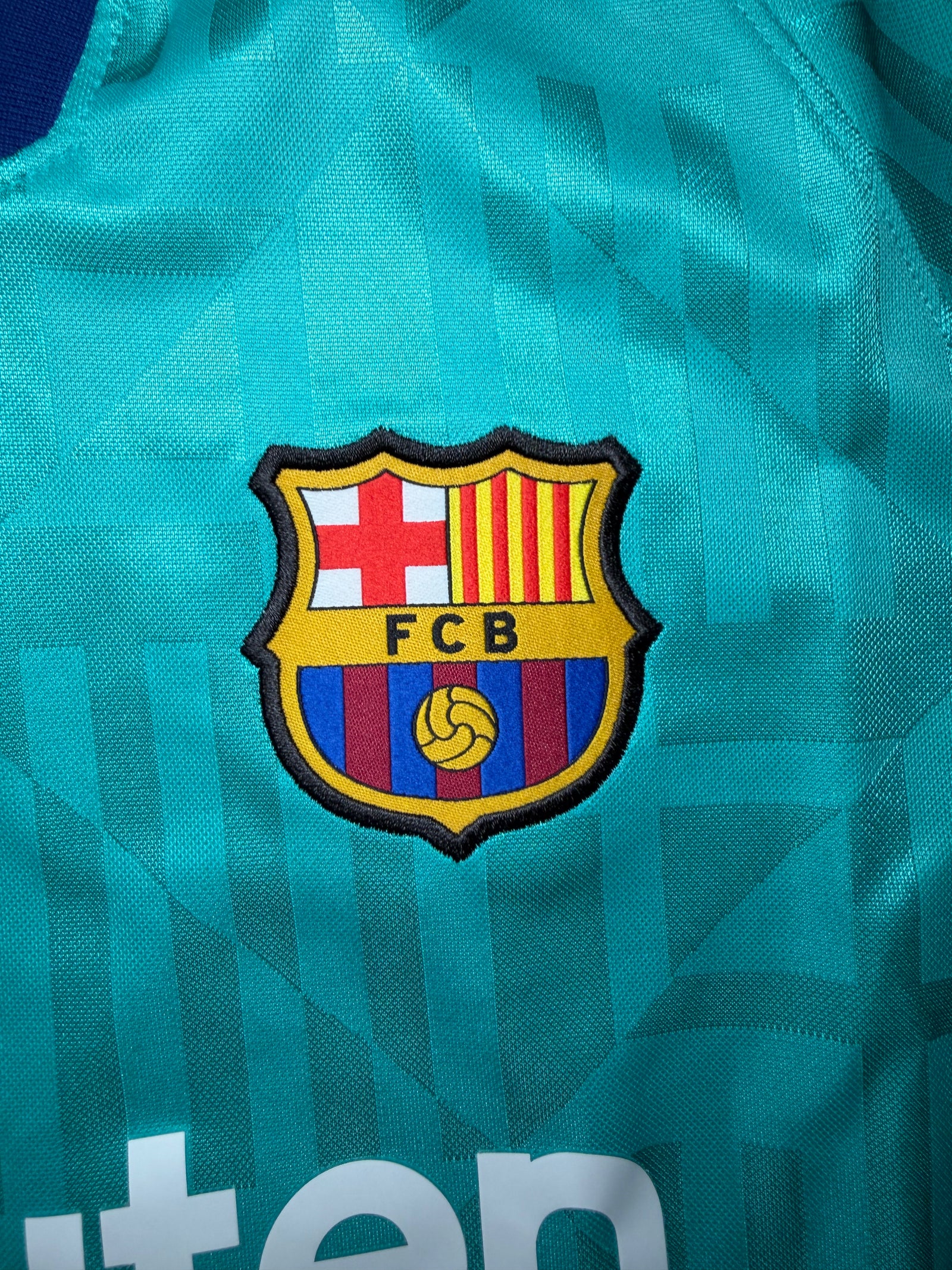 FC Barcelone Extérieur 2019/20 (9,5/10) (XL Enfant)