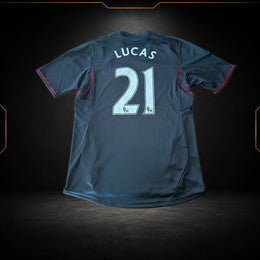 Liverpool Away 2011/12 - Lucas #21 (9/10) (M)
