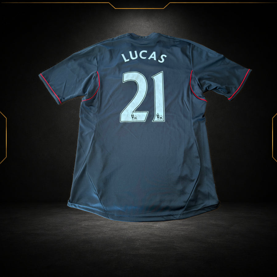 Liverpool Away 2011/12 - Lucas #21 (9/10) (M)