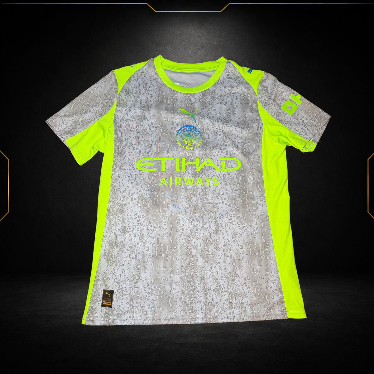 Manchester City third 2025/26 — vue de face