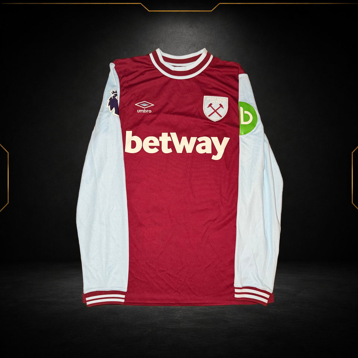 West Ham United domicile 2024/25 — vue de face