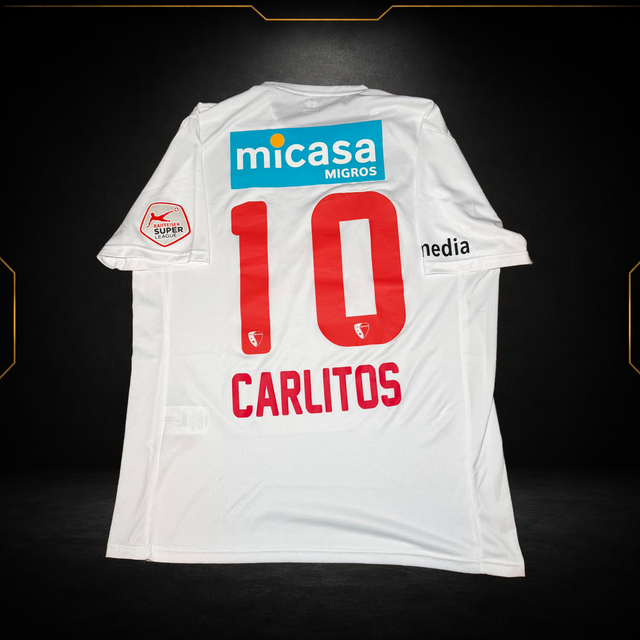 FC Sion Domicile 2017/18 Carlitos #10 – (10/10) (XL (L)) – vue arrière