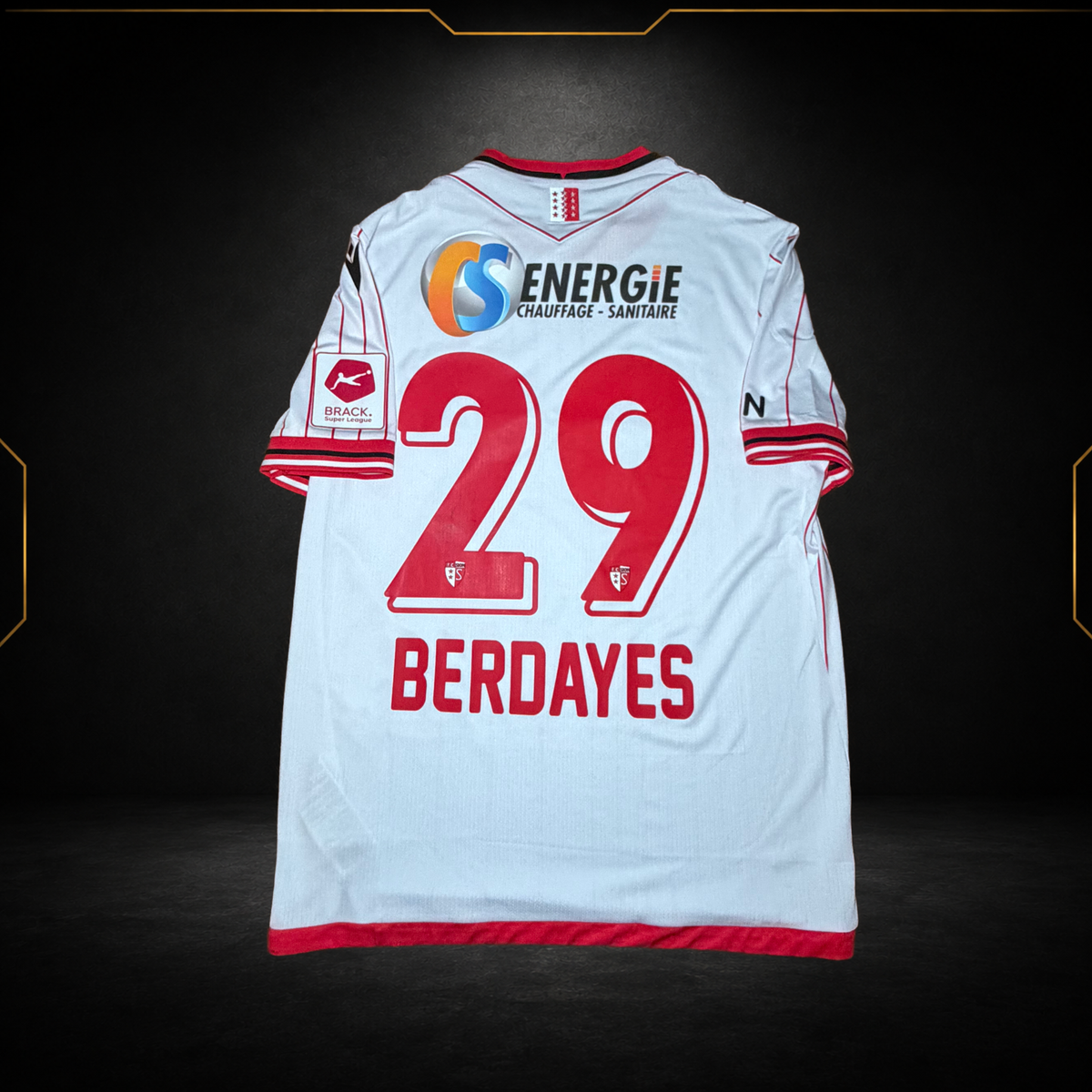 FC Sion Domicile 2025/26 Berdayes #29 – (10/10) (M) – vue arrière