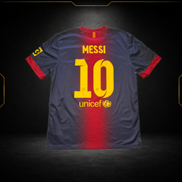 FC Barcelone domicile 2012/13 Messi #10, taille L — vue arrière