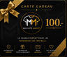 Carte Cadeau — carte cadeau 100 CHF