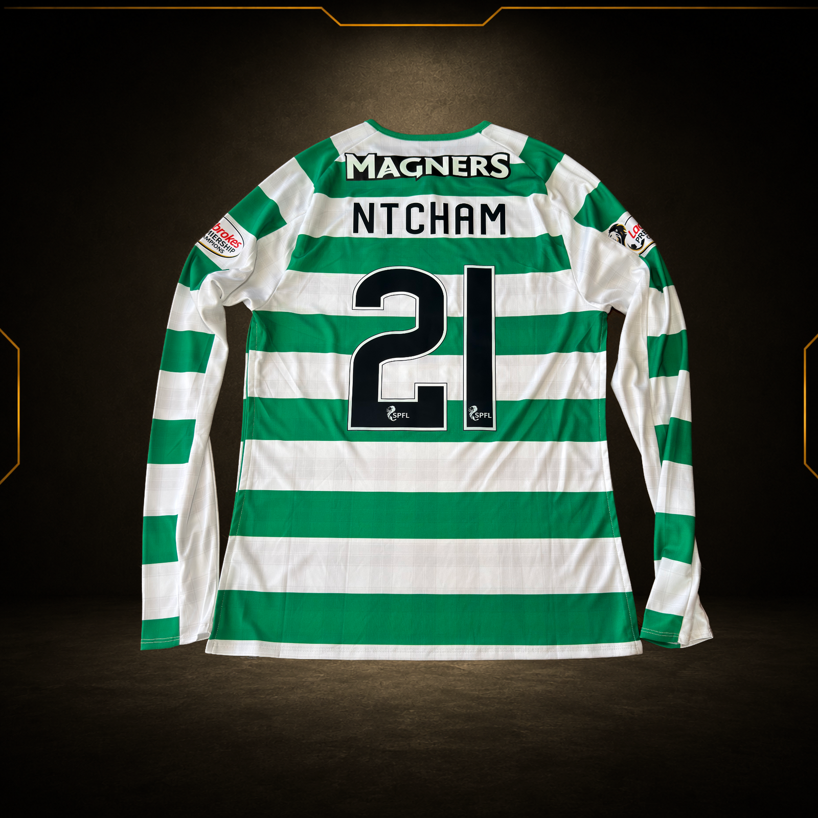 Celtic FC Domicile 2018/19 Ntcham #21 (9/10) (L)